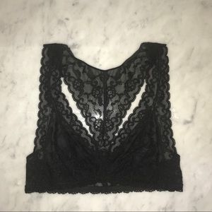 Victoria’s Secret Black Lace Bralette